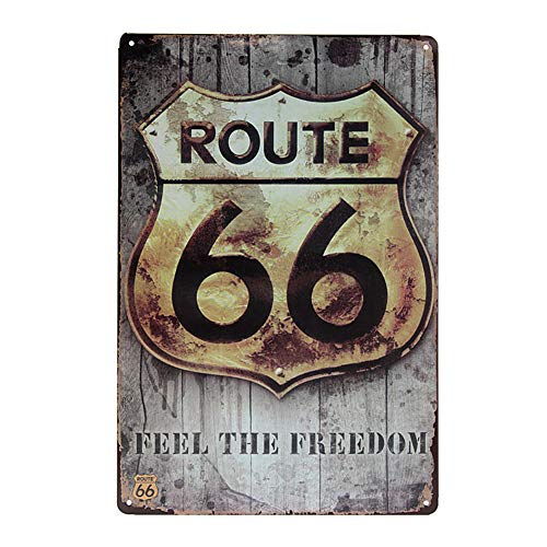 Lumanuby. Placa Decorativa de Metal Vintage para decoración del hogar