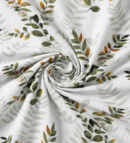 Image of Mafatlal 186 TC Metro Cotton Single Bedsheet | 90 x 60 Inch|Soft, Breathable & Lightweight | with Matching Pillow Cover| Bamboo Green