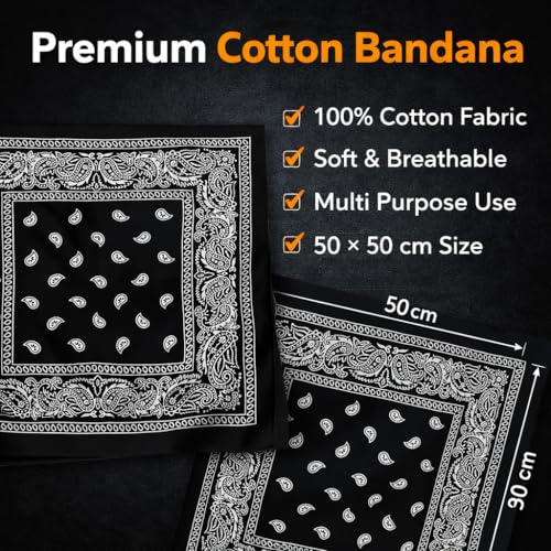 Image of Royal Mart Premium Printed Bandana For Men & Women