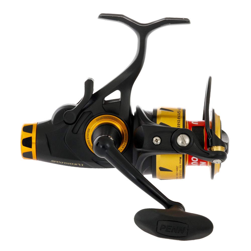 Penn Spinfisher VI kołowrotek spinningowy Unisex's Spinfisher VI, czarny/złoty, jeden rozmiar