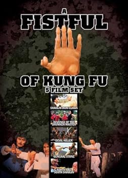 DVD Fistful Of Kung Fu 5 Film Set Book