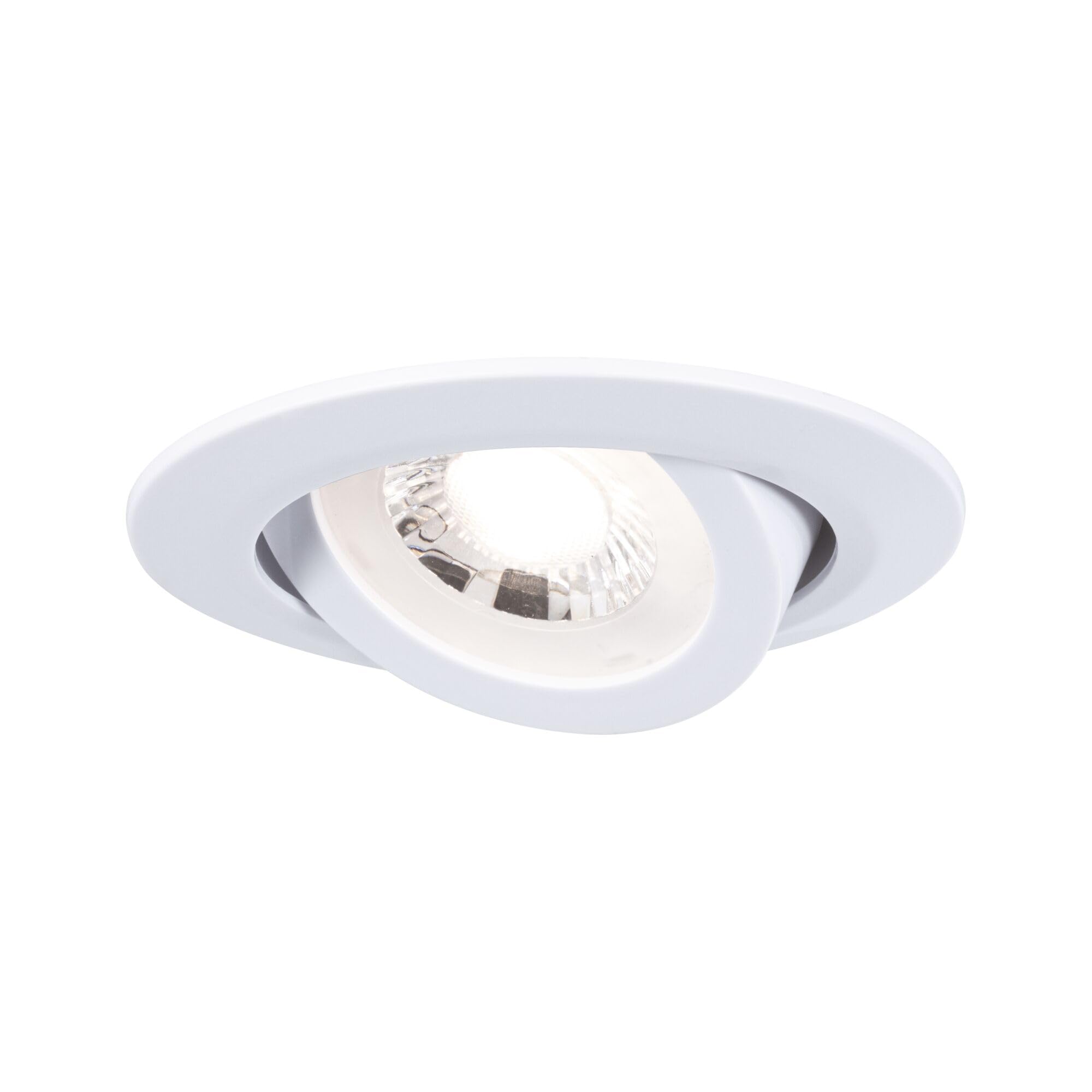 Paulmann 99995 Reflektory wpuszczane LED 3-stopniowe opakowanie 10 szt. obrotowe 82 mm 70° 10x4,8W 10x450lm 230 V 3000 K matowe białe, 48 W, zestaw 10 szt