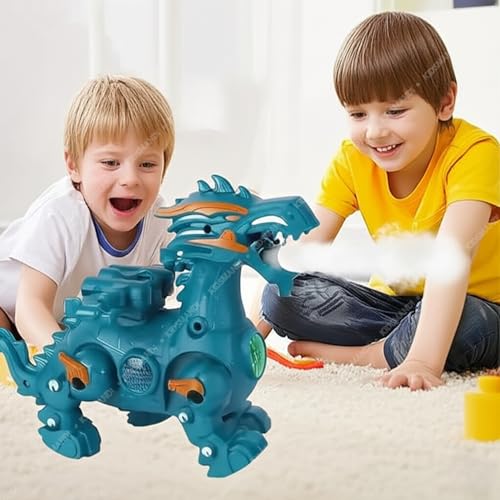 Image of Kids Mandi Walking Dinosaur Toy with Sound | Music and Mist Spray | Electric Educational Toy