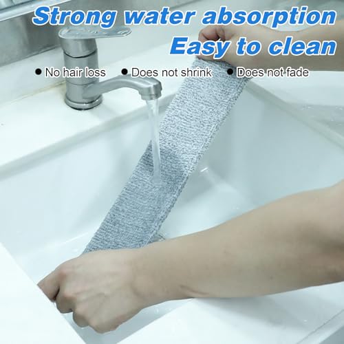 Image of 6 PCS Dusters Replacement Cloth Retractable Gap Dust Cleaner Cloths Microfiber Duster Brush Replacement Cloths Reusable Hand Duster Microfiber Retractable for Sofa Appliance Under Refrigerator