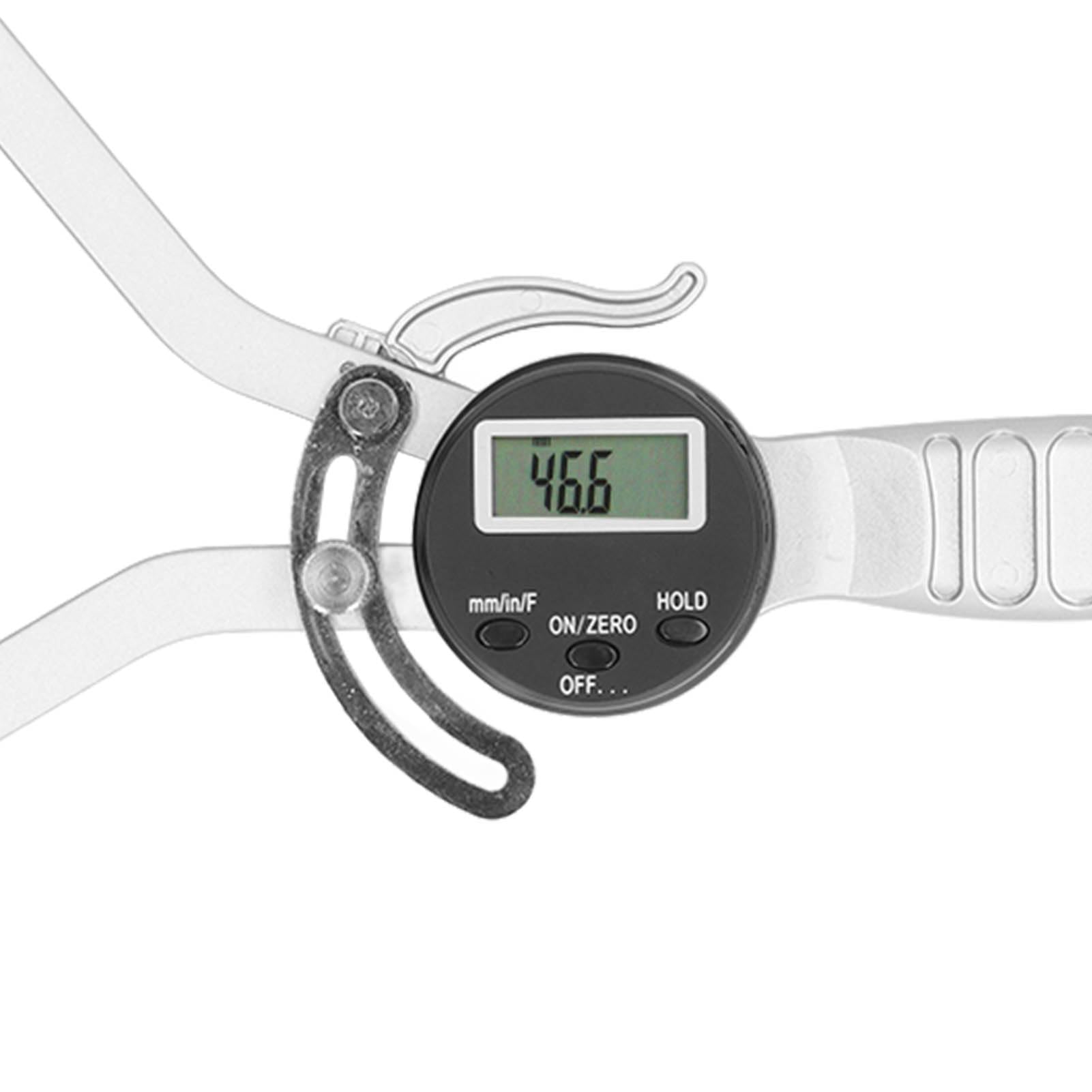 Misuratore Di Spessore Digitale Da 0 a 200mm con Schermo LCD e Maniglia per Misurazioni Precise su Metallo Plastica e Legno