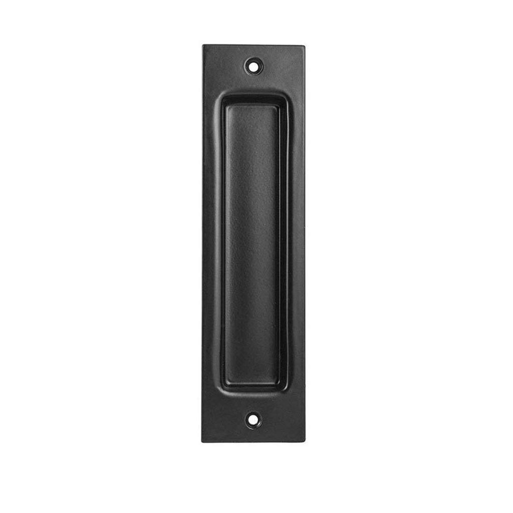 Poignée de porte installation facile avec poignée encastrée mate