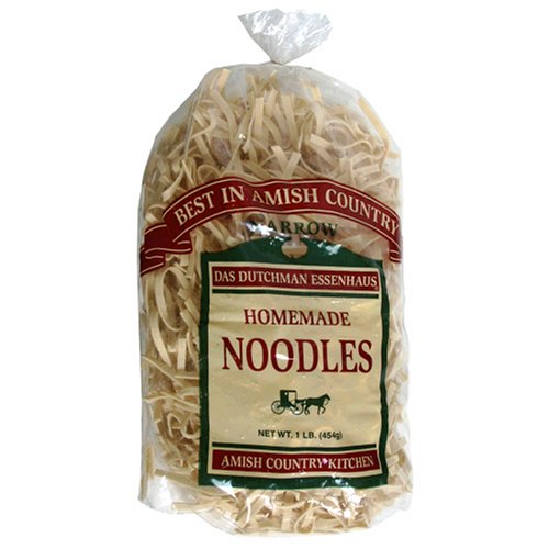 Amazon Com Essenhaus Amish Country Homemade Noodles Narrow 16 Ounce Bags Pack Of 6 Gourmet Food Grocery Gourmet Food