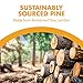 Feline Pine Platinum Natural Pine Original Non-Clumping Cat Litter, with Baking Soda, 40 lb