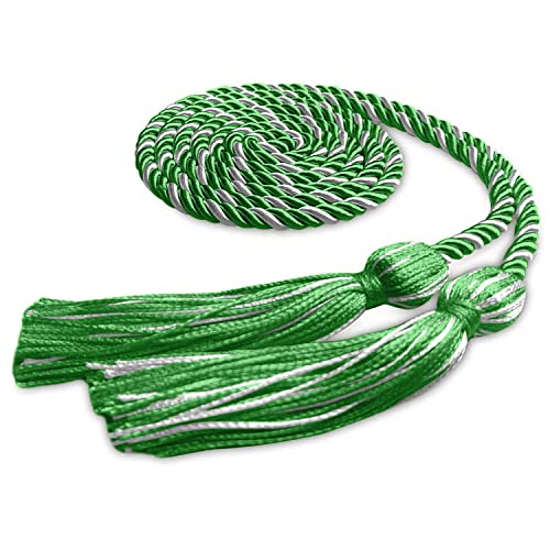 Image of Endea Graduation Single Honor Cord Two-Color (Green /White)