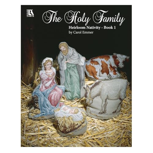 Leisure Arts The Holy Family Heirloom Nativity Book #1, Cross Stitch Nativity Set, Pattern, Christmas Patterns, Cross Stitch Christmas, Stitch, Patterns