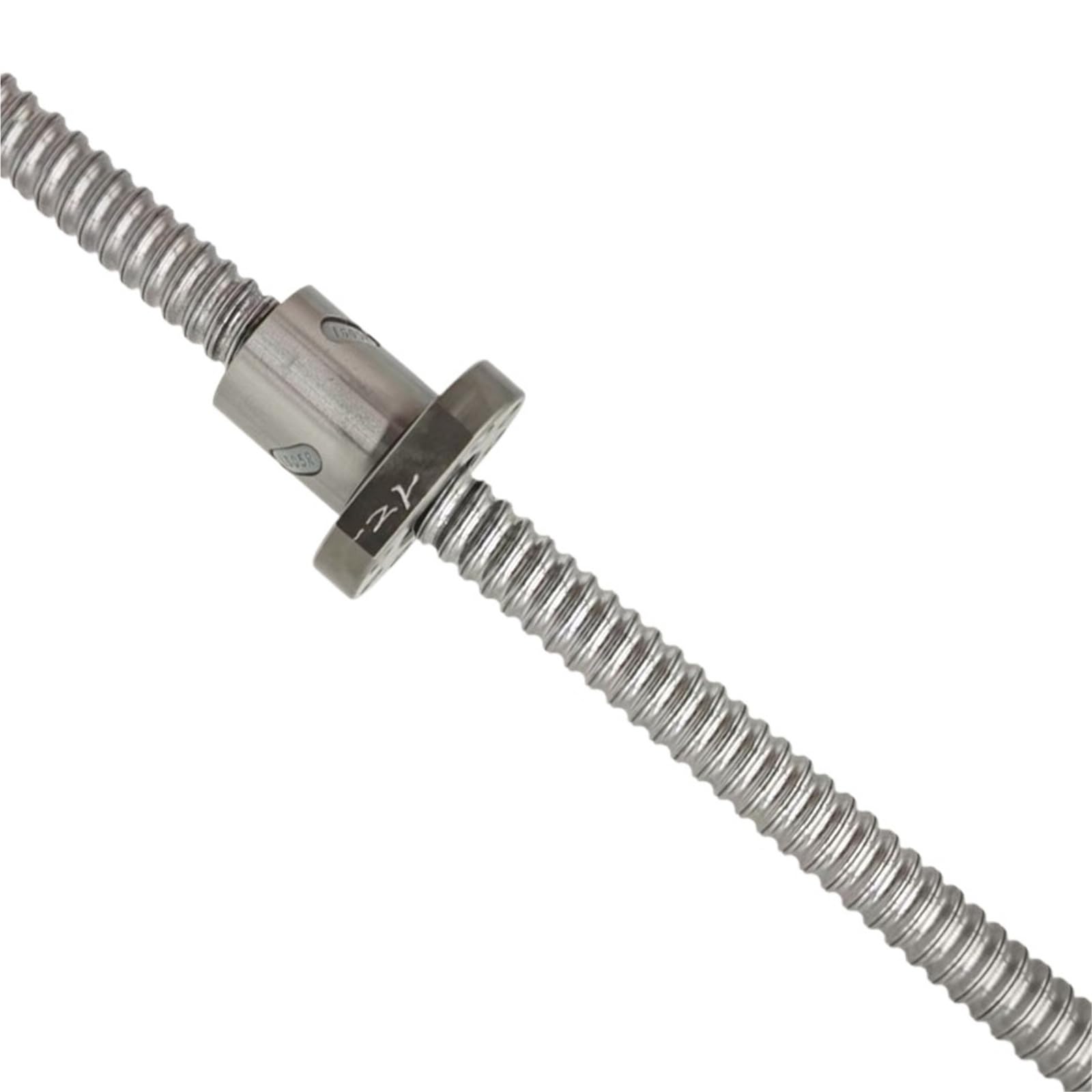GTPBAO Rodillo C7 SFU1605 Husillo de bolas totalmente roscado con tuerca de bolas de metal 1605-3 16 mm de diámetro Paso de 5 mm Sin extremo mecanizado movimiento(300mm)