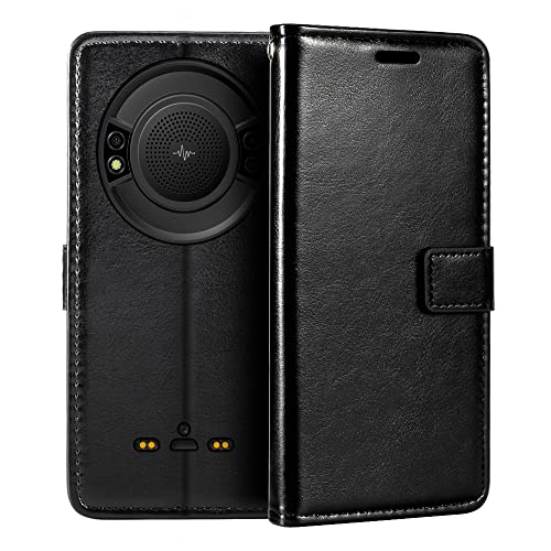 for Ulefone Power Armor 16 Pro Case, Premium PU Leather Magnetic Flip Case Cover with Card Holder and Kickstand for Ulefone Power Armor 16S (5.93”)