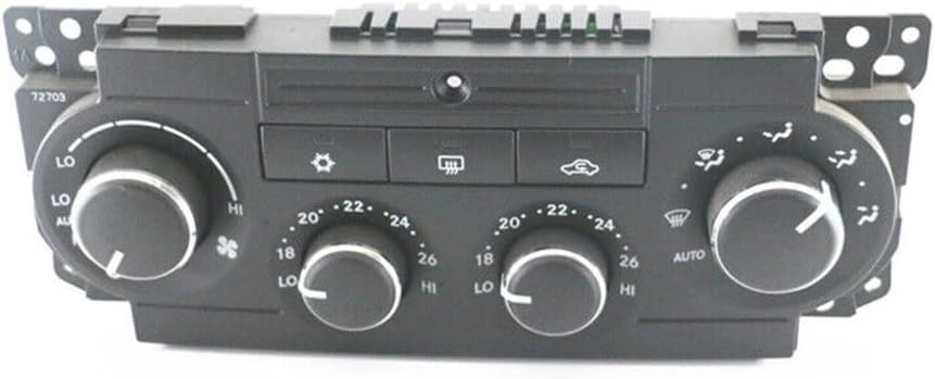 A/C Heater Climate Control Panel Switch Button for Chrysler 300 for 300C 05-10 AC Climate Control Module Panel Switch Replacement