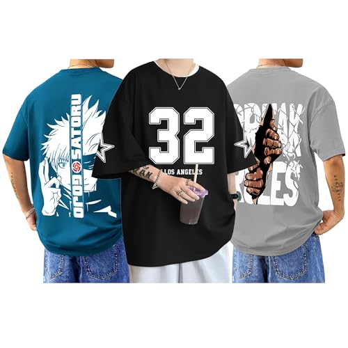 Image of AUSK Baggy Hip-Hop T-Shirt for Men - Graphic Printed T Shirts || Oversized Men Tshirt || T-Shirts
