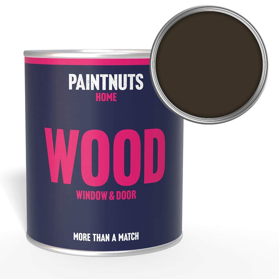 Paintnuts Olive Drab Wood Window & Door Paint - Ral-6022 - Gloss 250Ml Tin