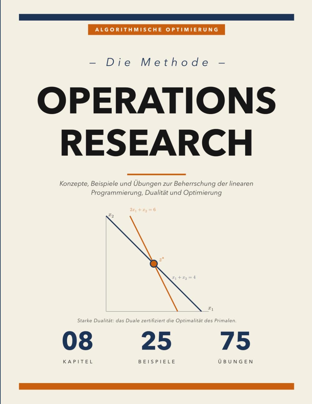 Die Methode des Operations Research: Konzepte, Gelöste Beispiele und Übungen zur Beherrschung der Linearen Programmierung, Dualität, Transportprobleme und Ganzzahligen Optimierung