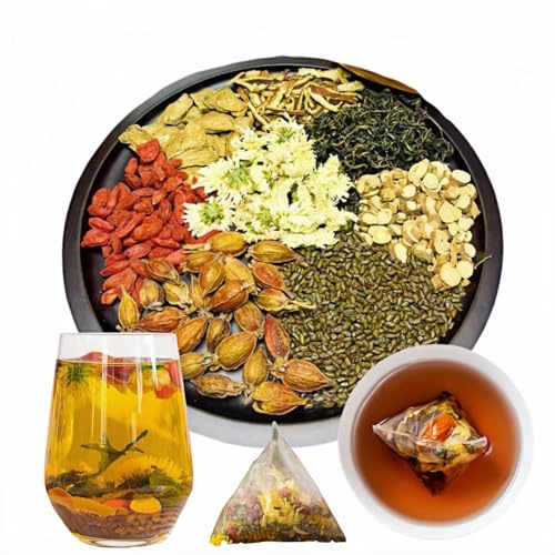 30 Organic Dandelion Detox Tea Bags-Dandelion Wolfberry Tea for K...