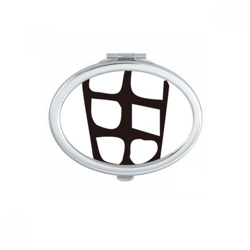 Miroir compact de poche Gao pour ajuster son rouge à lèvres sans encombrer son sac