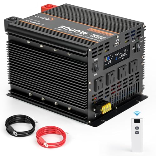 Amazon.co.jp: LVYUAN 3000W(瞬間6000W) 高性能正弦波インバーター