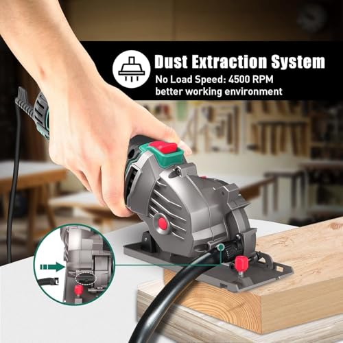 HYCHIKA Mini Circular Saw 3 Blades