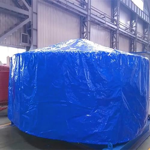 Bâche de camping imperméable en PVC bleu épais bâche résistante voiture - 8