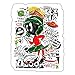 Spreadshirt Looney Tunes Marvin Le Martien Autocollant, Taille Unique, Blanc Mat