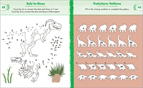 First Grade Activity Book: Dinosaurs: 75 Games to Practice Reading, Math, Science & Social Studies Skills 6 51H48kWe9yL