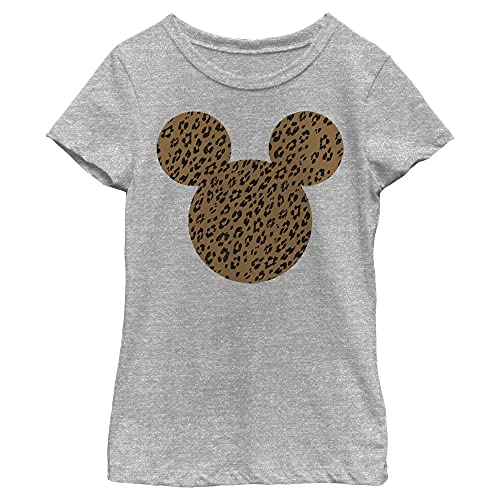 Image of Disney Girls Disney Characters Cheetah Mouse Girl's Heather Crew Tee