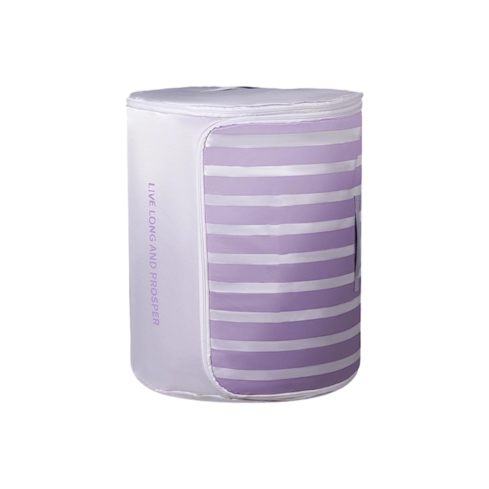 Whoasyst Blanket Storage Container with Reinforced Handles for Quilts Jackets and Seasonal Items Space Saving Wardrobe Planner