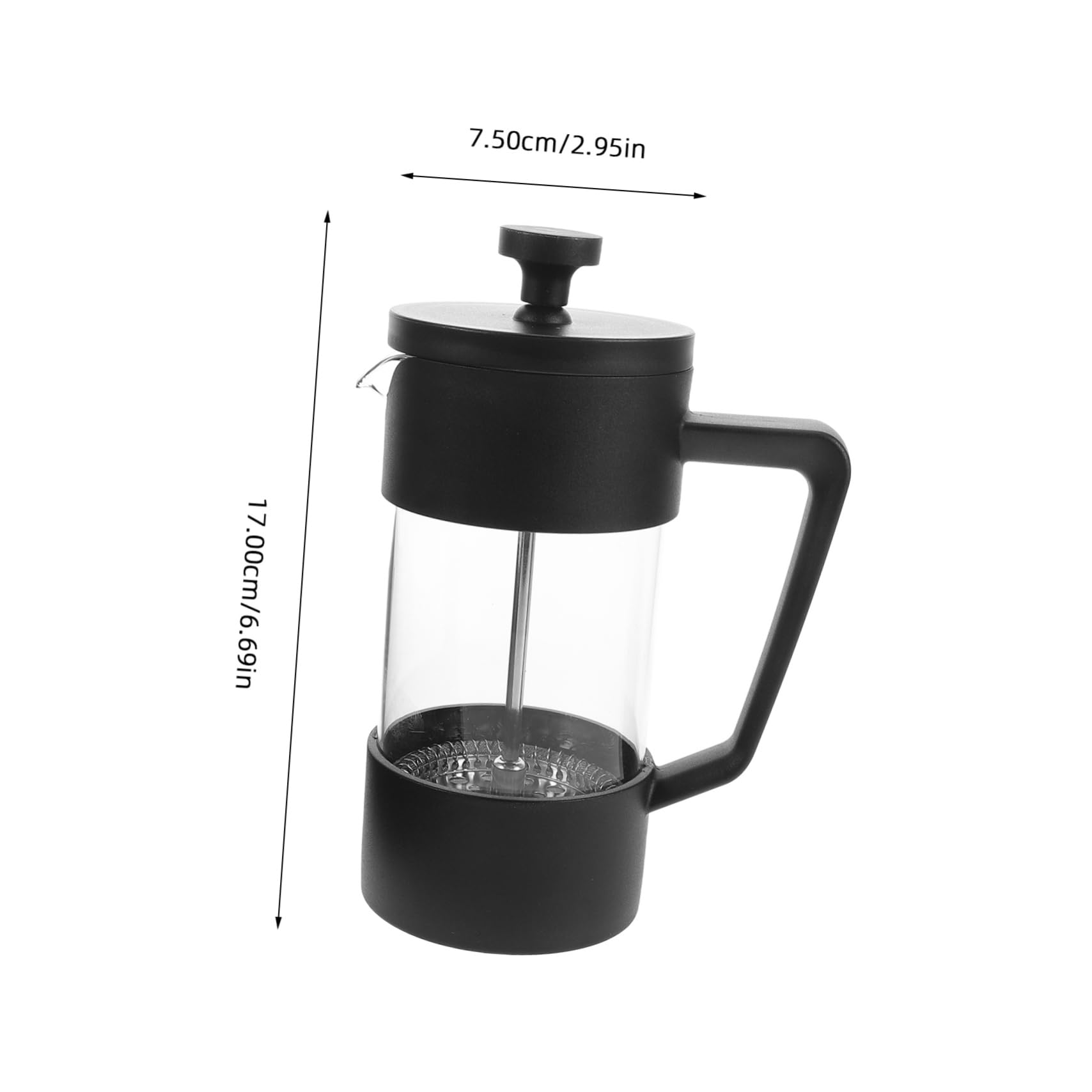 Uonlytech Coffee Maker Cold Brew Pot Strainer for Home and Camping Elegant Design for Travel