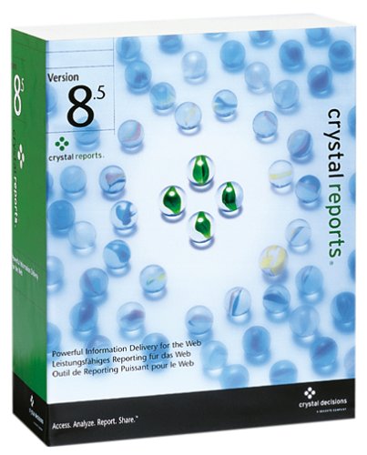 Image of Crystal Reports 8.5 Developer Edition with Maintenance (5-user)