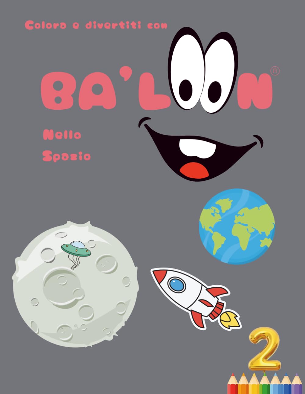 Ba'loon nello spazio: colora e divertiti con