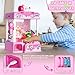 Imagen de CWLAKON Candy Grabber Agarrador de Caramelos Mini Máquina de Garra con 20 Minijuguetes