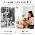 4-in-1 Cordless Pet Grooming Kit for Dogs and Cats | Electric Clipper, Nail Grinder, Paw Trimmer, Cleaning Tools | Quiet Low-Noise Motor, Rechargeable, Portable