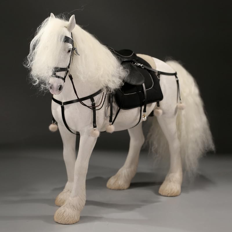 Figurine Shire Horse AMITD JXK 1/6, le cadeau idéal pour passionné de cheval