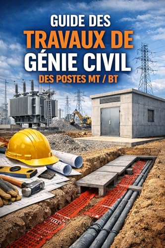 Guide pratique du génie civil des réseaux électriques MT : Méthodes, normes et exécution terrain