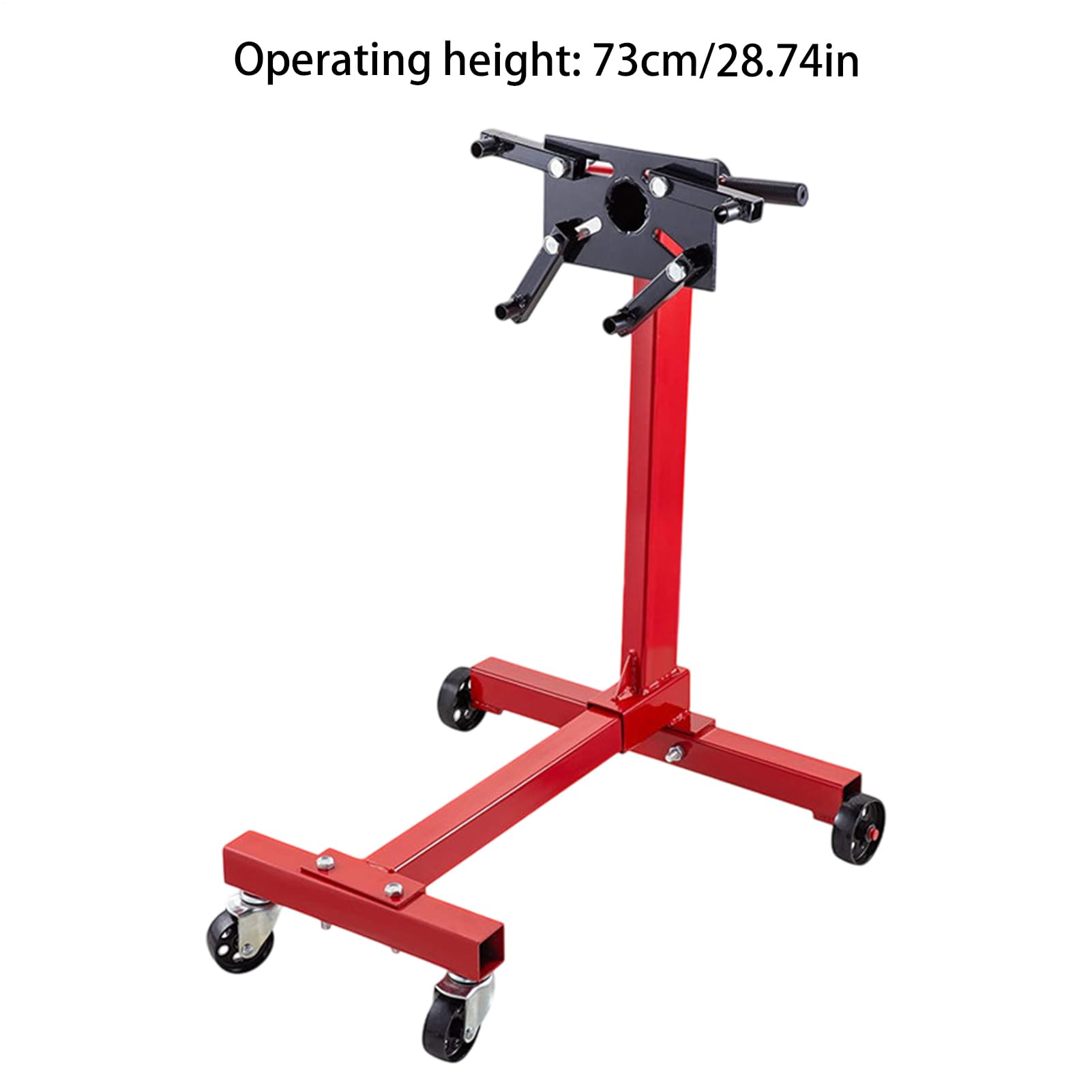 Supporto Per Motore Capacità 450 Kg Struttura in Acciaio | Sollevatore Motori Per Automotive SUV Camion Officina Garage Manutenzione Ricostruzione Sollevamento