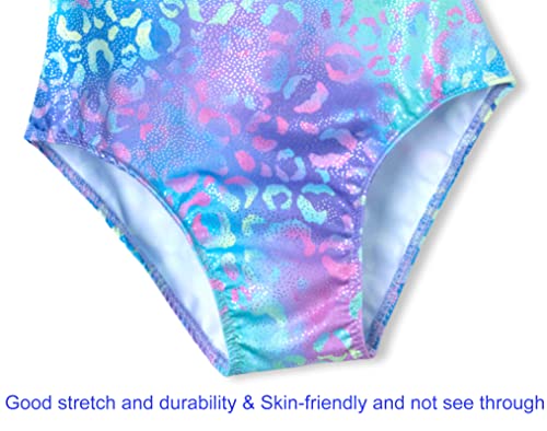 domusgo gymnastics leotards for girls sparkly one piece tumbling outfits