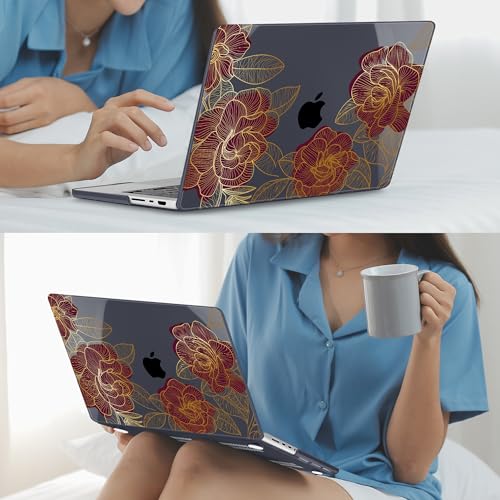 Funda para MacBook Pro 16 Rosa con Protector de Pantalla y Teclado 4