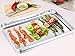 TeamFar Toaster Oven Pan, Stainless Steel Toaster Oven Tray Ovenware, 12.4’’x 9.7’’x1’’, Non Toxic & Healthy, Rust Free & Mirror Finish, Easy Clean & Dishwasher Safe