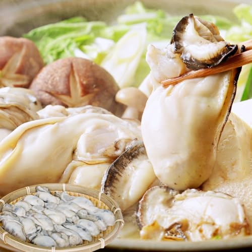 十文字屋商店 牡蠣 冷凍 むき身 M 広島県産 1kg 解凍後約850g かき 加熱用