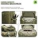 HongXingHai 100L Camping Hiking Backpack,Molle military Tactical rucksack backpack,Waterproof Lightweight Hiking Backpack (Army Green)