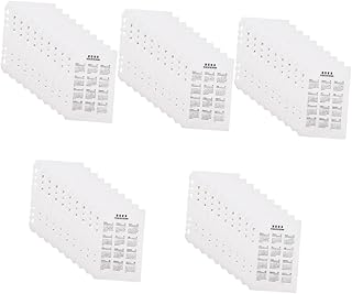 NOLITOY 50 Peças 2023 Fichário Substituível Fichário A6 Recarga De Papel Fichário Abas Caderno Fichário 2023 Planejador Mensal Fichário Decorativo Fichário Divisor Receita Divisor Abas A5