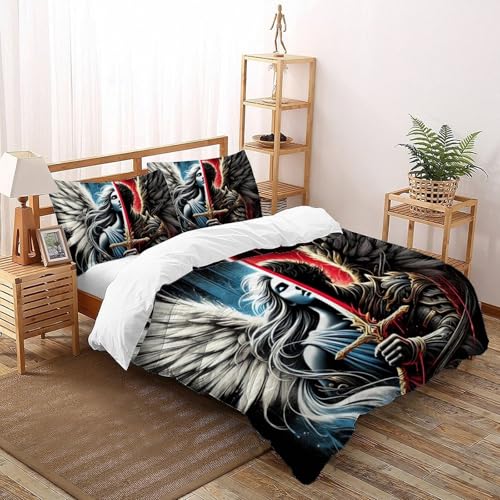 Housses de couette 3D enfants pour lit double facile à border