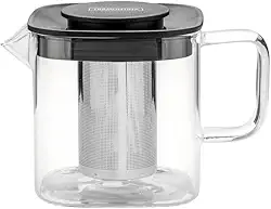 Bule Quadrado Vidro Com Infusor 0,6 litros Tramontina