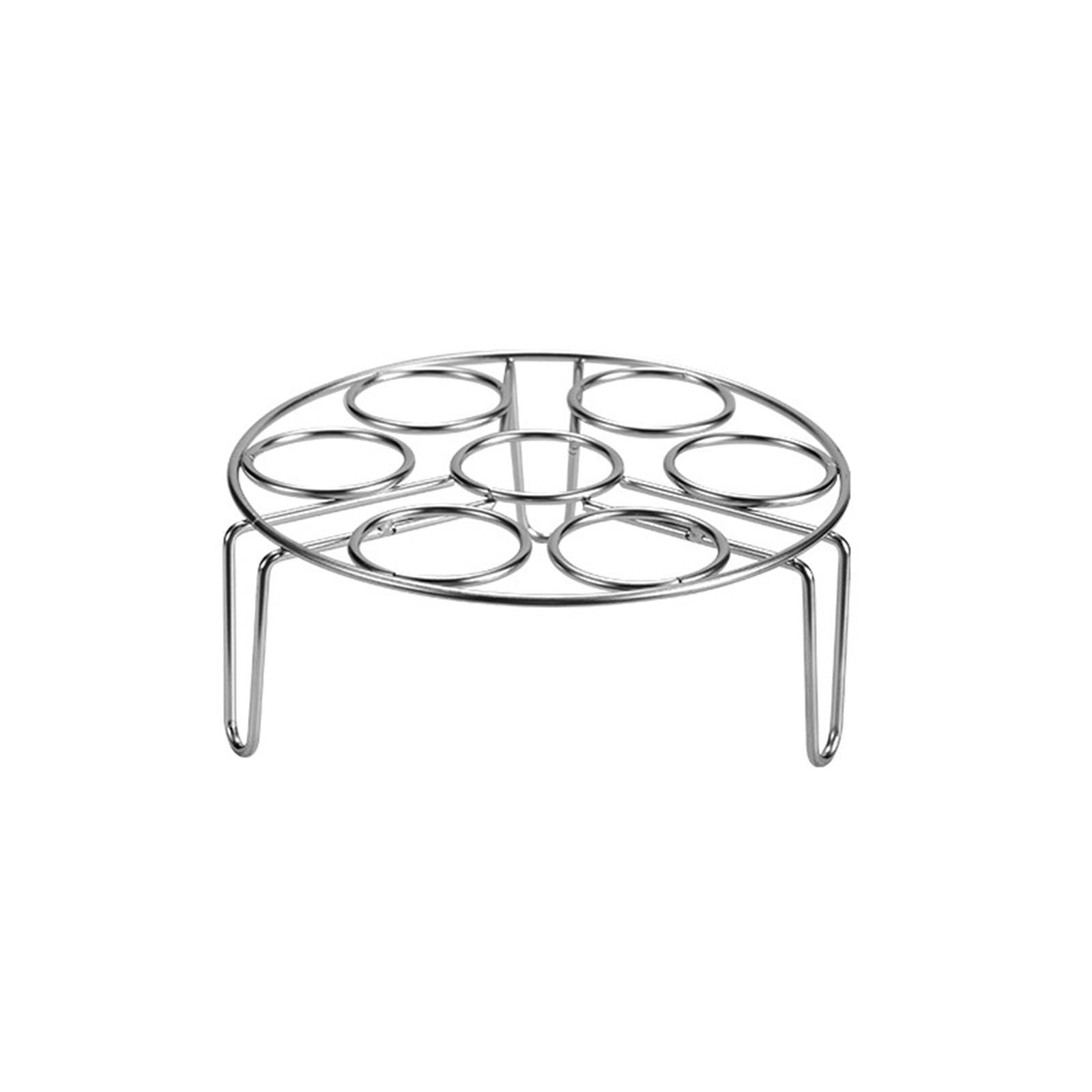 ZBIianxer Efficient Steaming Rack Trivet Eggs Grills Stand Practical Kitchen Tablewares Easy to Store and Carry Cooking Utensils Steaming Rack Stand