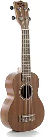 Ukulele Concerto Moani Kamua 23' Sapele Natural Frosted UK05-NS-23