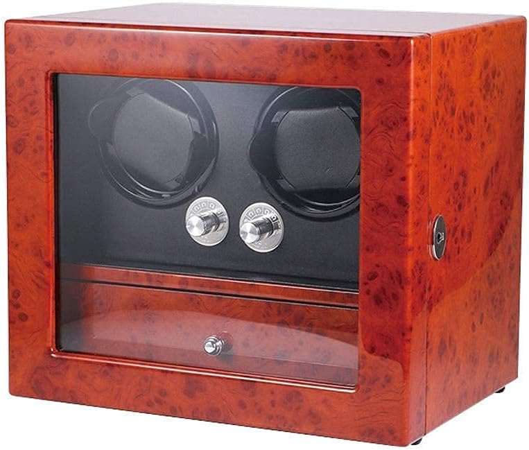 2 + 5 Watch Winder Automatic Luxury Piano Paint Watches Box 5 Rotation Modes