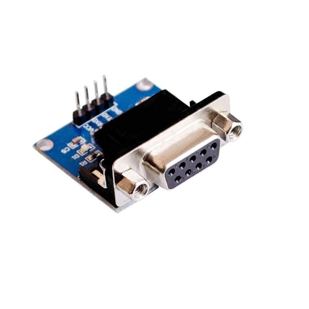 Invento RS232 Serial Port To TTL Converter Module Female DB9 COM Serial MAX232-image-21