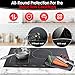 Large Induction Cooktop Protector Mat 21.2x35.4 inch,Translucent (Magnetic) Electric Stove Burner Covers Anti-Strike&Anti-Scratch as Glass Top Stove Cover